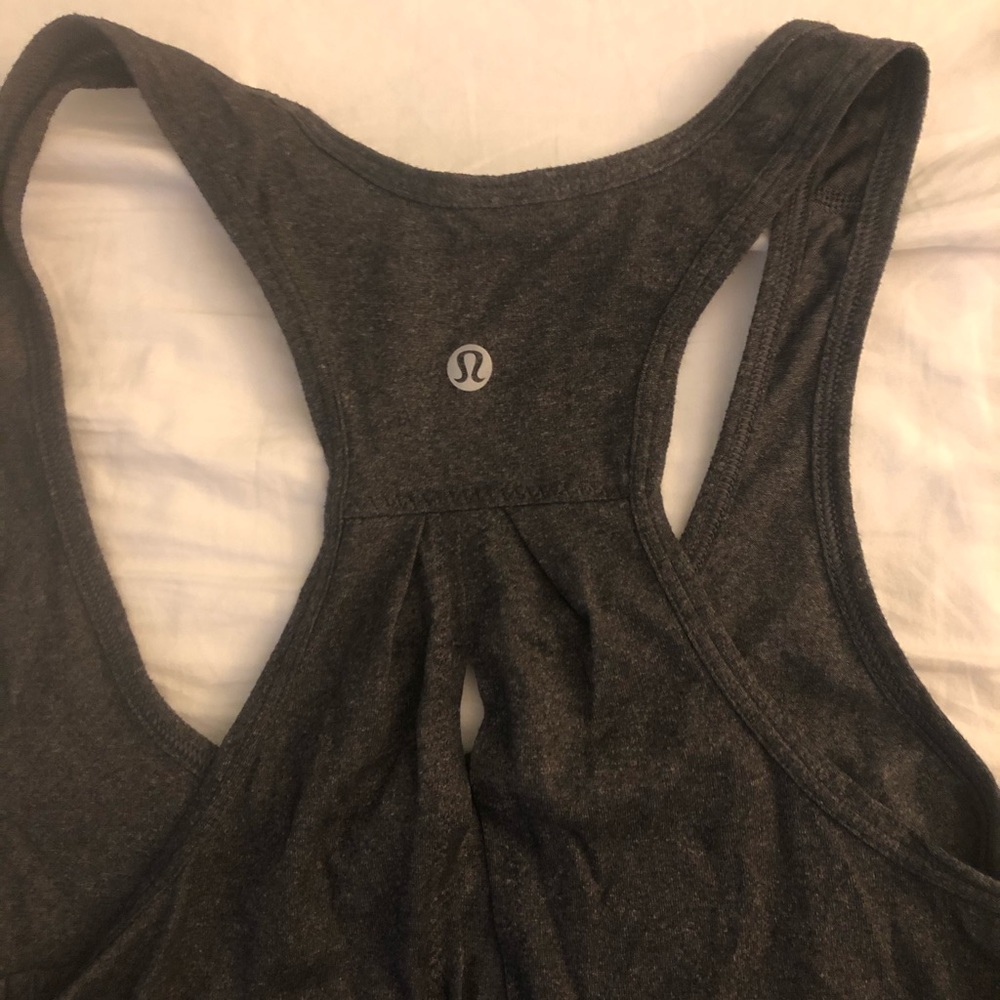 Charcoal Lululemon Tank Size 4.